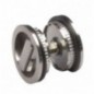 AMIG 16177  
 Muletilla 1611  
 Ø58 mm  
 Zamak  
 Cromado mate