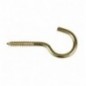 AMIG 16213  
 Hembrilla abierta  
 Ø2 x 23 mm  
 Acero  
 Latonado