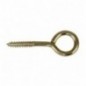 AMIG 16220  
 Hembrilla cerrada  
 Ø3 x 30 mm  
 Acero  
 Latonado