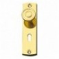 AMIG 1624  
 Escudo tirador 18  
 100 x 30 mm  
 Zamak  
 Latonado