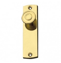 AMIG 1625  
 Escudo tirador 19  
 100 x 30 mm  
 Zamak  
 Latonado
