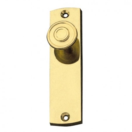 AMIG 1625  
 Escudo tirador 19  
 100 x 30 mm  
 Zamak  
 Latonado