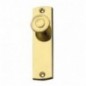 AMIG 1625  
 Escudo tirador 19  
 100 x 30 mm  
 Zamak  
 Latonado