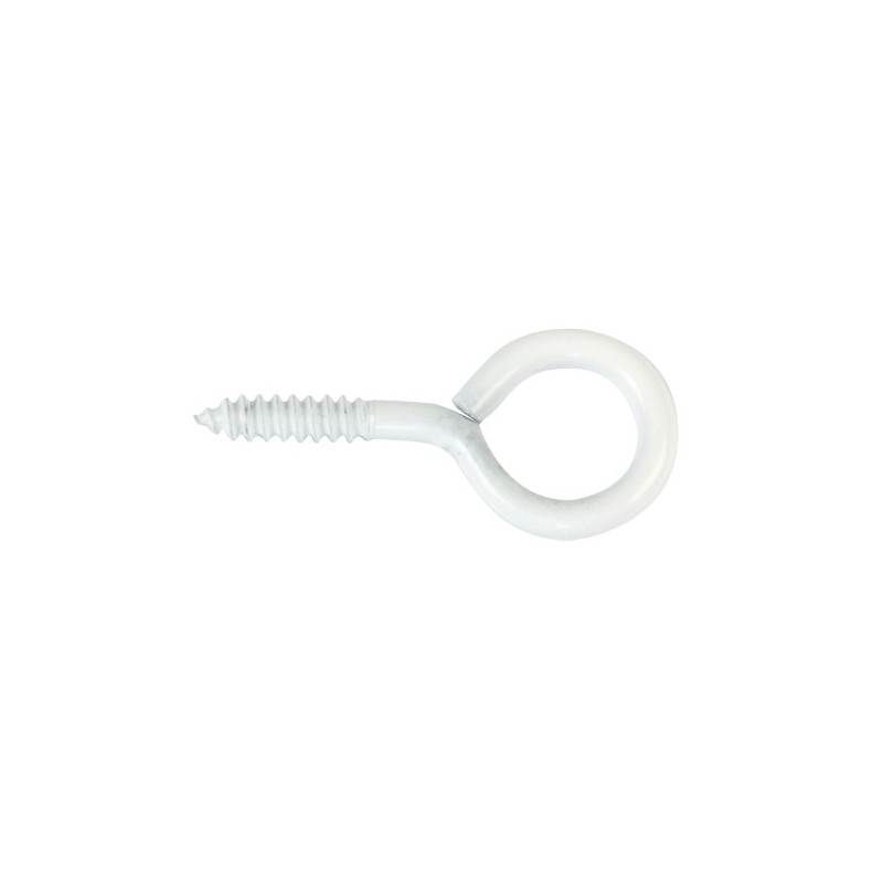 AMIG 16281  
 Hembrilla cerrada  
 Ø3,3 x 40 mm  
 Acero  
 Blanco
