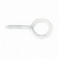 AMIG 16281  
 Hembrilla cerrada  
 Ø3,3 x 40 mm  
 Acero  
 Blanco