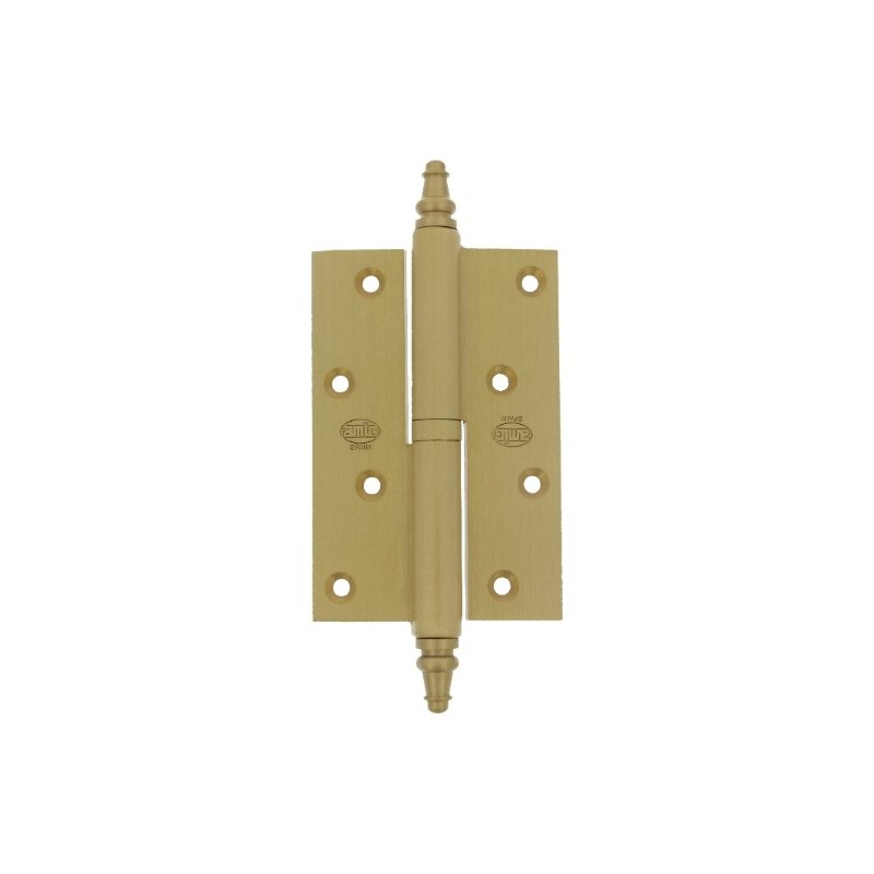 AMIG 1630  
 Pernio 415  
 120 x 80 x 4 mm  
 Latón  
 Mate - Izquierda