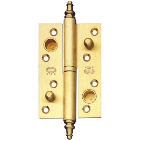 AMIG 1632  
 Pernio 416  
 120 x 80 x 4 mm  
 Latón  
 Mate - Izquierda