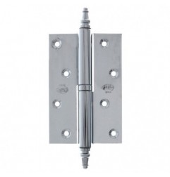 AMIG 1636  
 Pernio 415  
 120 x 80 x 4 mm  
 Latón  
 Cromado brillo - Izquierda