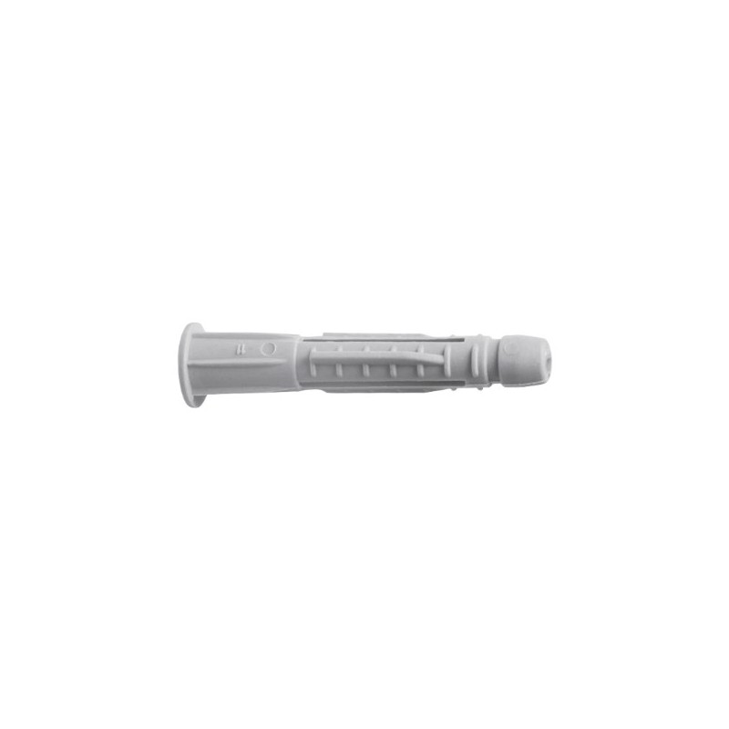 AMIG 16369   Taco con collarín   6 x 35 mm   Nylon   Gris