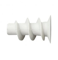 AMIG 16378   Taco pladur de plástico   40 x 15 mm   Polietileno   Blanco