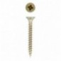 AMIG 16513  
 Tirafondo cabeza plana Pozidrive  
 Ø6 x 100 mm  
 Acero  
 Bicromatado