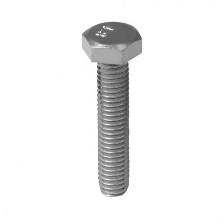 AMIG 16675   Tornillo cabeza hexagonal DIN 933   M5 x 30 mm   Acero   Zincado
