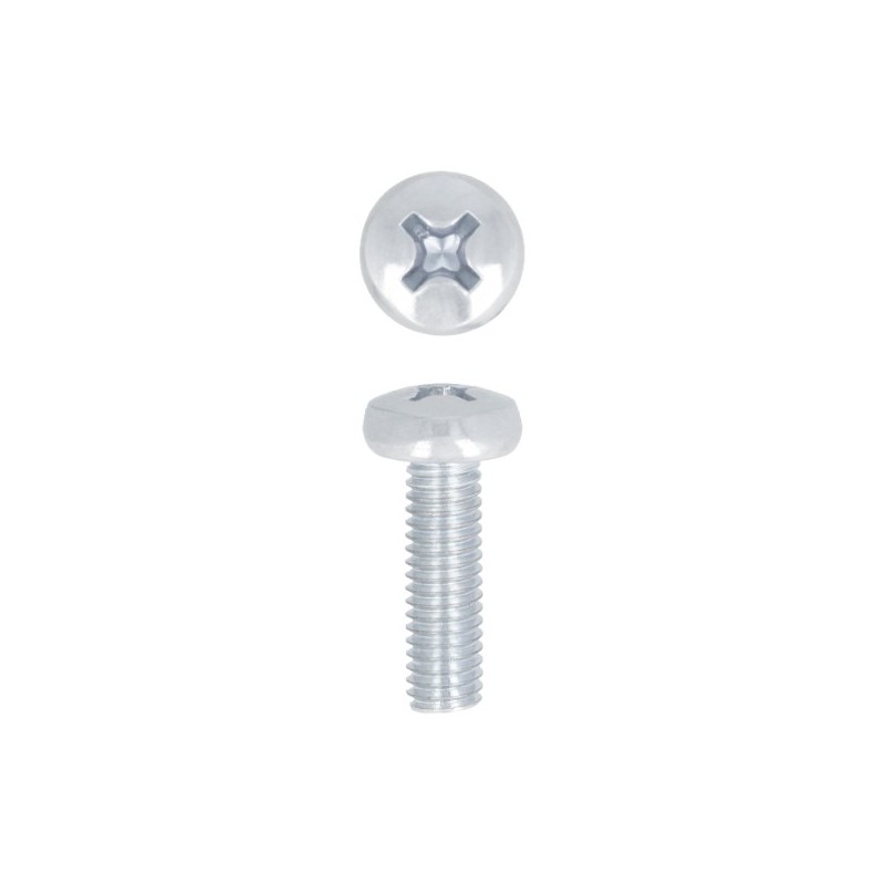 AMIG 16703   Tornillo cabeza cilíndrica   M3 x 20 mm   Acero   Zincado