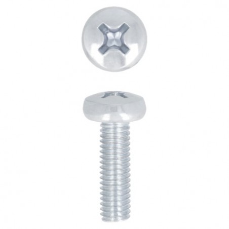 AMIG 16710  
 Tornillo cabeza cilíndrica  
 M5 x 40 mm  
 Acero  
 Zincado