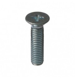 AMIG 16736  
 Tornillo cabeza plana  
 M3 x 20 mm  
 Acero  
 Zincado