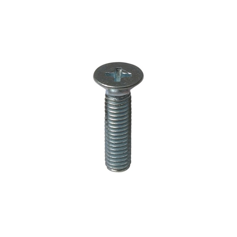 AMIG 16747  
 Tornillo cabeza plana  
 M6 x 40 mm  
 Acero  
 Zincado