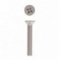 AMIG 16761  
 Tornillo cabeza plana  
 M5 x 40 mm  
 Acero inoxidable  
 Mate