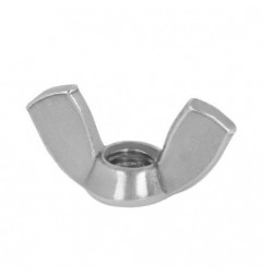 AMIG 16817  
 Tuerca mariposa  
 M5  
 Acero inoxidable  
 Mate