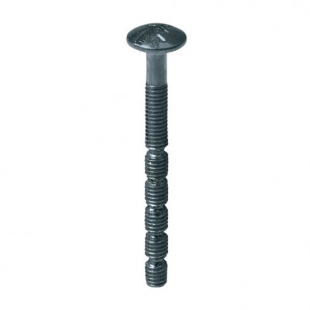 AMIG 16827  
 Tornillo tirador precortado  
 Ø4 x 50 mm  
 Acero  
 Zincado