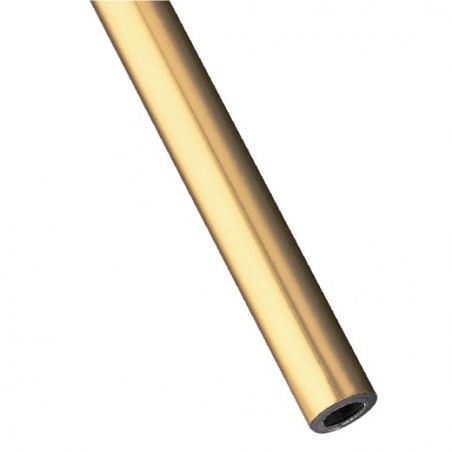 AMIG 1683  
 Tubo armario 2  
 Ø16 x 1,5 mm  
 Aluminio  
 Oro
