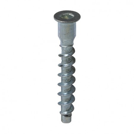 AMIG 16831  
 Tornillo ensamblaje  
 M7 x 50 mm  
 Acero  
 Zincado