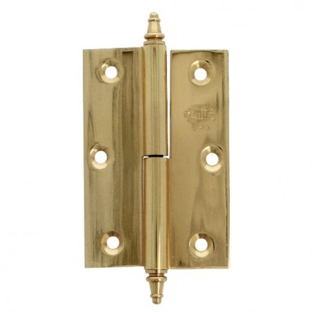AMIG 17149  
 Bisagra 1007  
 90 x 60 x 2,5 mm  
 Latón  
 Cromado brillo - Derecha