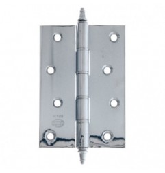 AMIG 17162  
 Bisagra 1008  
 100 x 70 x 3 mm  
 Latón  
 Cromado brillo