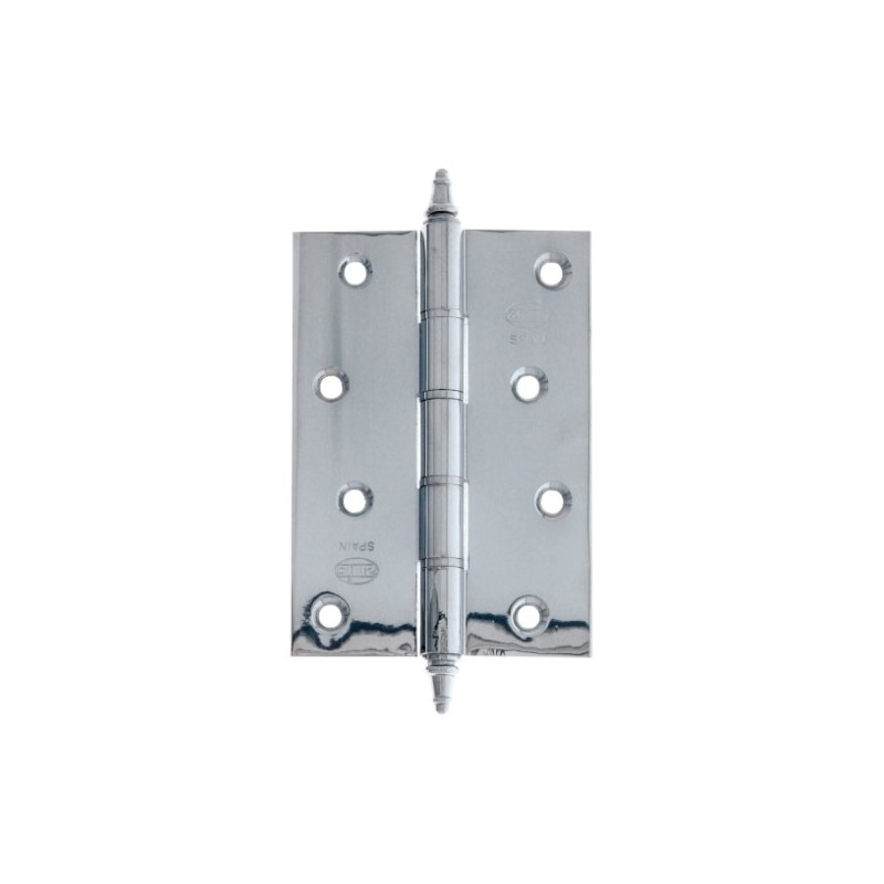 AMIG 17162  
 Bisagra 1008  
 100 x 70 x 3 mm  
 Latón  
 Cromado brillo