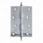 AMIG 17162  
 Bisagra 1008  
 100 x 70 x 3 mm  
 Latón  
 Cromado brillo