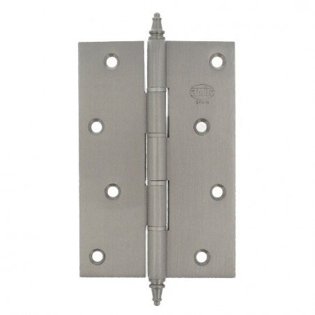 AMIG 17165  
 Bisagra 1008  
 100 x 70 x 3 mm  
 Latón  
 Cromado mate
