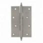 AMIG 17165  
 Bisagra 1008  
 100 x 70 x 3 mm  
 Latón  
 Cromado mate