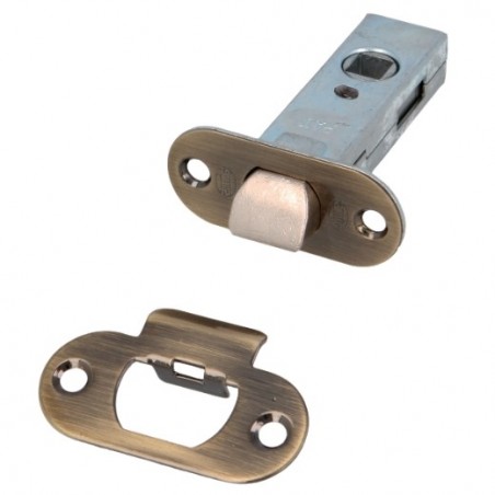 AMIG 17191  
 Picaporte 8  
 45 mm  
 Acero  
 Cuero