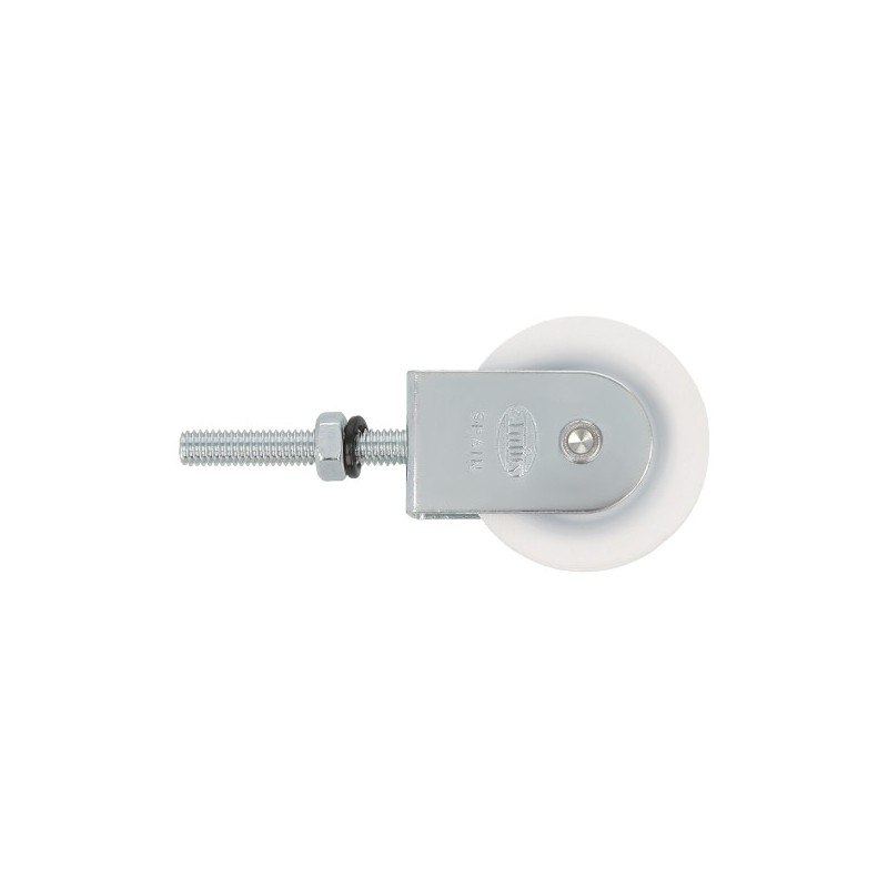 AMIG 17206  
 Polea plástico 101  
 M6 x 35 mm  
 Acero  
 Zincado