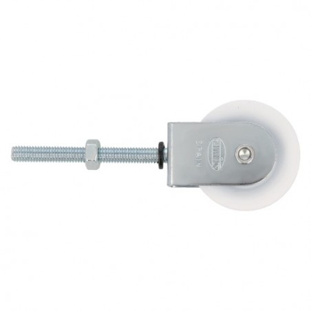 AMIG 17208  
 Polea plástico 111  
 M6 x 55 mm  
 Acero  
 Zincado