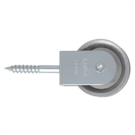 AMIG 17211  
 Polea metálica 303  
 Ø39 mm  
 Acero  
 Zincado