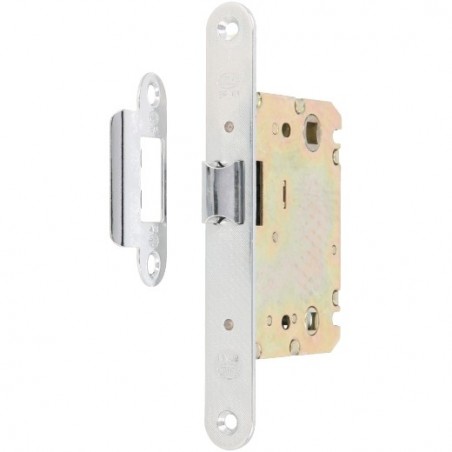AMIG 17214  
 Pestillo 4001  
 50/70 mm  
 Acero  
 Cromado brillo