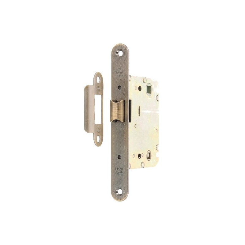 AMIG 17215  
 Pestillo 4001  
 50/70 mm  
 Acero  
 Cuero