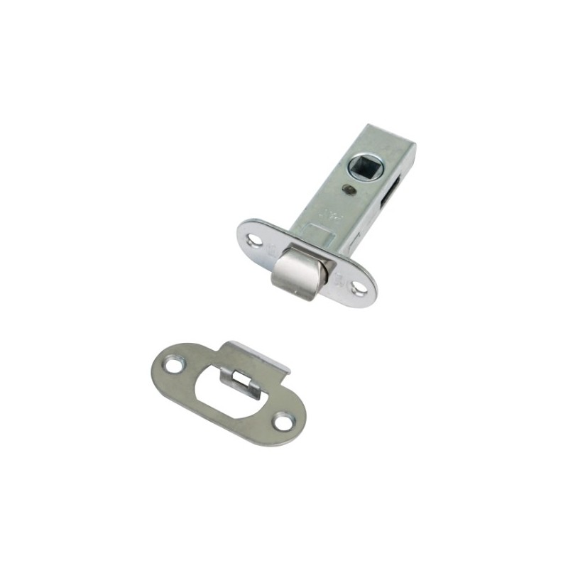 AMIG 17257  
 Picaporte 8  
 45 mm  
 Acero  
 Niquelado