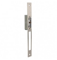 AMIG 17258  
 Cerradero eléctrico 50  
 250 x 22 x 3 mm  
 Acero inoxidable 18/8  
 Mate
