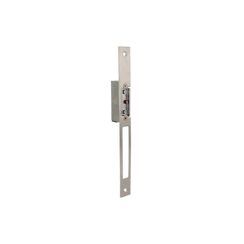 AMIG 17258  
 Cerradero eléctrico 50  
 250 x 22 x 3 mm  
 Acero inoxidable 18/8  
 Mate