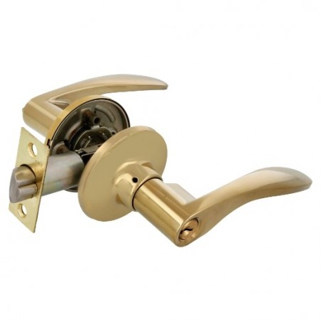 AMIG 17328  
 Manilla de puerta 720  
 Zamak  
 Latonado - Derecha