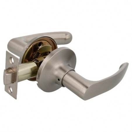AMIG 17347  
 Manilla de puerta 731  
 Zamak  
 Cromado mate