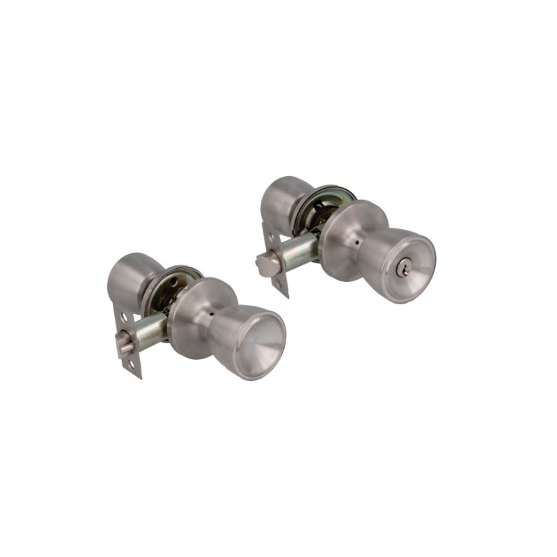 AMIG 17400  
 Pomo de puerta 603  
 Acero inoxidable 18/8  
 Mate