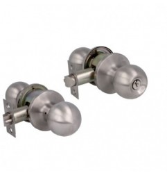 AMIG 17401  
 Pomo de puerta 613  
 Acero inoxidable 18/8  
 Mate