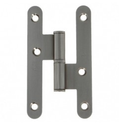 AMIG 17405  
 Pernio 409C  
 100 x 56 x 2 mm  
 Acero  
 Cromado mate - Izquierda