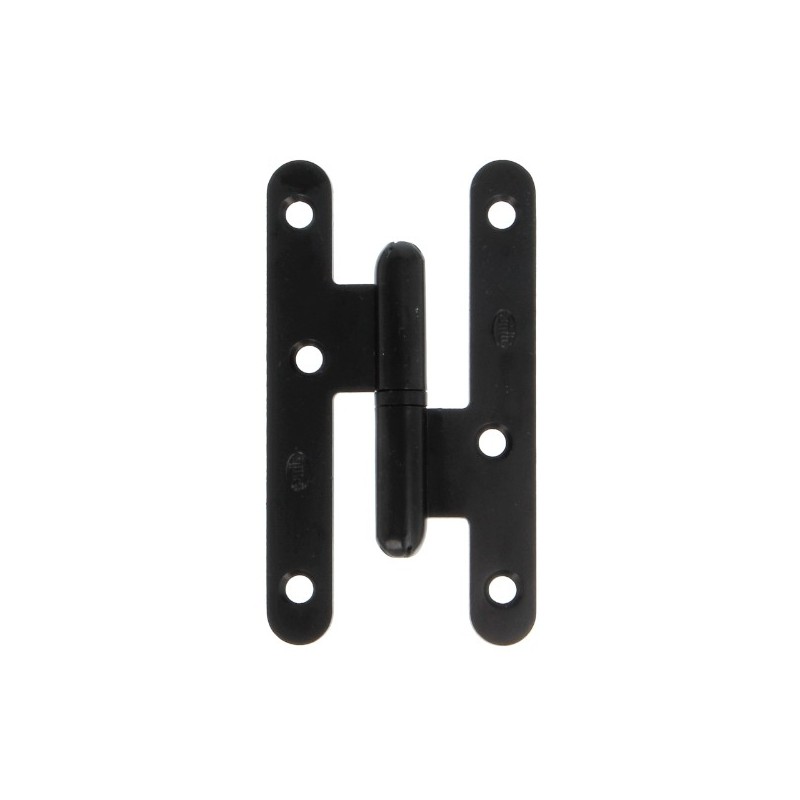 AMIG 17411  
 Pernio 405C  
 100 x 56 x 2 mm  
 Acero  
 Negro - Izquierda