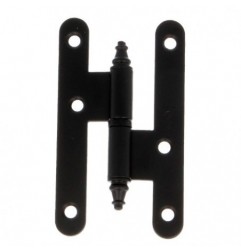 AMIG 17413  
 Pernio 408C  
 100 x 56 x 2 mm  
 Acero  
 Negro - Izquierda