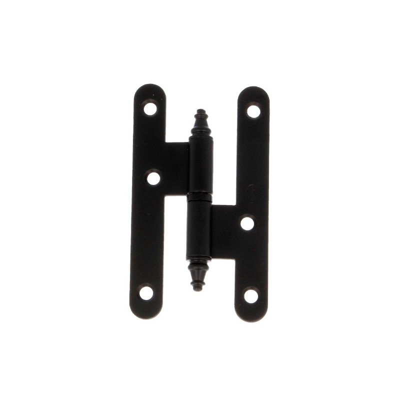 AMIG 17413  
 Pernio 408C  
 100 x 56 x 2 mm  
 Acero  
 Negro - Izquierda