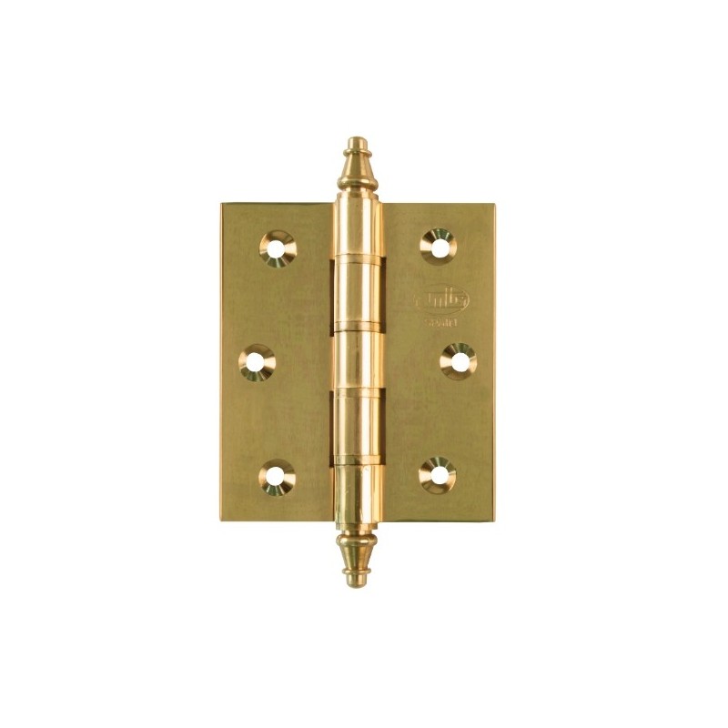 AMIG 17426  
 Bisagra 1008  
 90 x 60 x 2,5 mm  
 Latón  
 Pulido