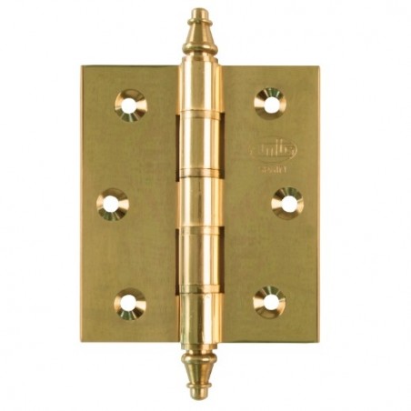 AMIG 17426  
 Bisagra 1008  
 90 x 60 x 2,5 mm  
 Latón  
 Pulido